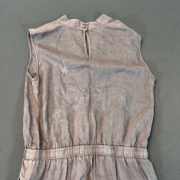 Cloth & Stone Anthropologie Womens Jumpsuit Sz Lg Wide Leg Boho Retro Pink Purpl - Picture 14 of 15